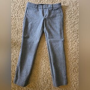 Banana Republic Navy and Gray Trousers
